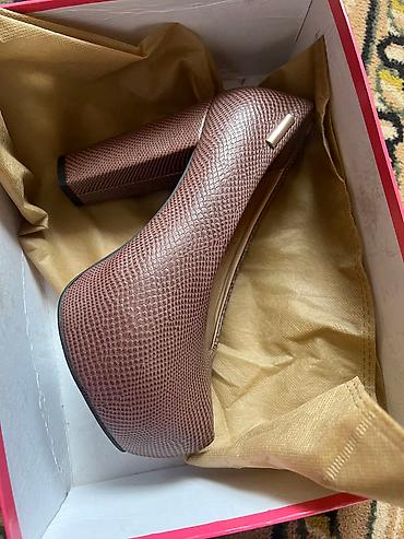 mango 36: Туфли, 36, Fashion Footwear, Б/у, цвет - Коричневый, Самовывоз — 5