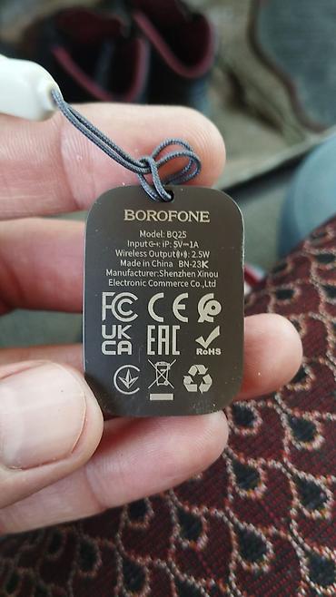 borofone bw17: Simsiz şarj cihazı Borofone, 5 Vt, Yeni — 2