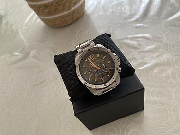 часы монако: Классические часы часы, Michael Kors, Серебро, Япония, Секундомер, Мужские, Б/у — 1