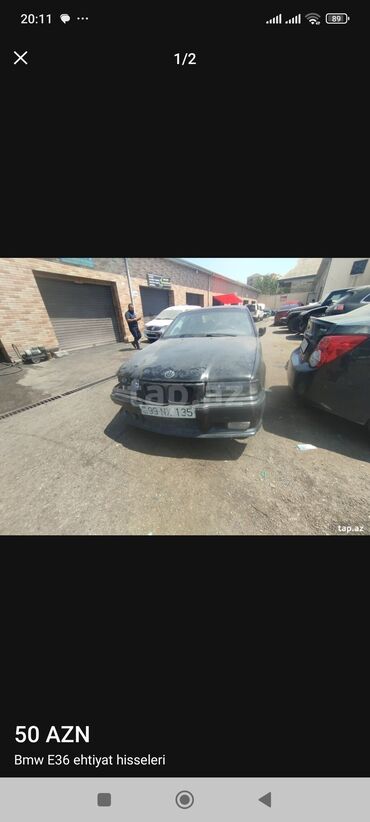 Avtomobilin elektrik sistemləri: Bmw E36 sökülür ehtiyat hissələri var hər bir matora aid ehtiyat