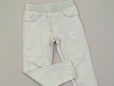 Jeansowe: Spodnie jeansowe, George, 8 lat, 128, stan - Dobry