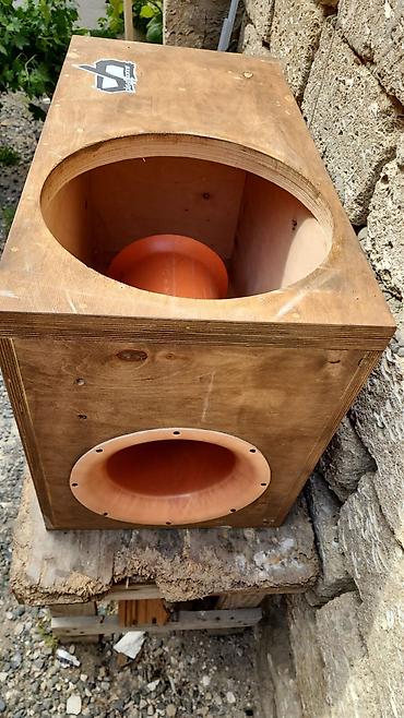 azercel nomre satisi: Qutu subwoofer üçün 38 sm 117 litr həcmində (turbasız) 31 Hz yığılıb — 2