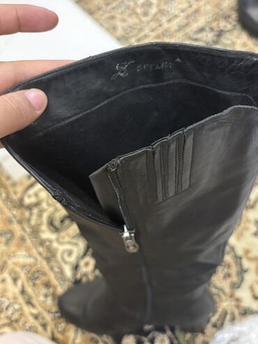 Туфли: Туфли, 37, Basconi, Б/у, цвет - Черный, Бесплатная доставка, Платная доставка, Самовывоз — 4