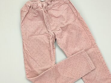 reserved spodnie z imitacji skory: Material trousers, Fox&Bunny, 9 years, 128/134, condition - Very good