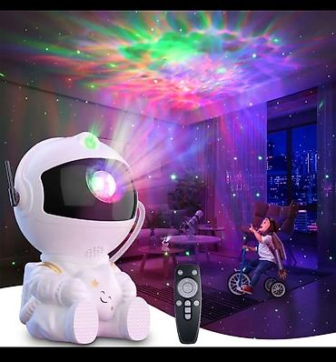 razanj za giros: Astronaut projektor zvezdanog neba lampa 8 boja maglina, 4 nivoa — 3