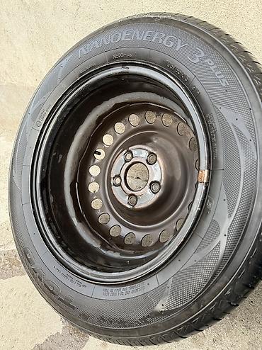 nano: Колеса в сборе 195 / 65 / R 15, Лето, Б/у, Комплект, Легковые, Железные, отверстий - 5 — 8