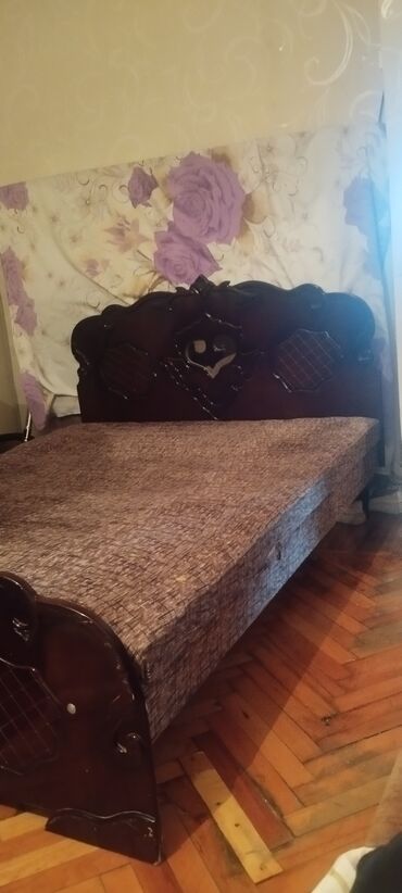 madeyra tek carpayi: İkinəfərlik çarpayı, Bazalı, Matras ilə, Siyirməsiz