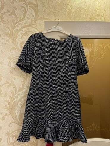 калон кардани сина дар хона: Повседневное платье, Миди, M