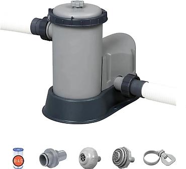 saatlari: Peşəkar Bestway 58389 Flowclear™ Kartricli Filtr-Nasosu (5.678 L/saat) — 1