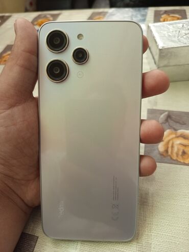 Xiaomi: Xiaomi Redmi 12, 256 GB, rəng - Boz, 
 Barmaq izi