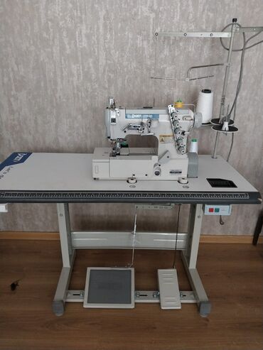 qoşa tikiş: Tikiş maşını Yeni,Elektromexaniki, 5 saplı, Ünvandan götürmə