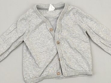 sweterek biały dla niemowlaka: Cardigan, H&M, 6-9 months, condition - Very good