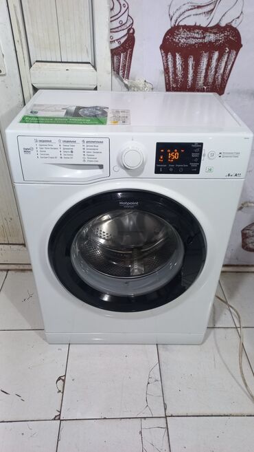 Paltaryuyan maşınlar: Paltaryuyan maşın Hotpoint Ariston, 6 kq, İşlənmiş, Avtomat, Ödənişli çatdırılma