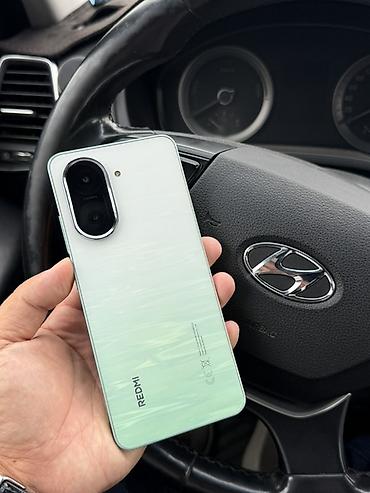 большой сканер: Redmi, Redmi A5, Б/у, 64 ГБ, цвет - Зеленый, 2 SIM — 1