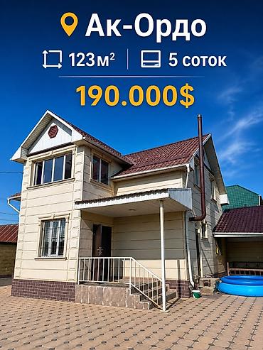 гранд орнок: 🏡 СРОЧНО! Огромный двухэтажный особняк в Ак-Ордо-1 по цене квартиры! — 1