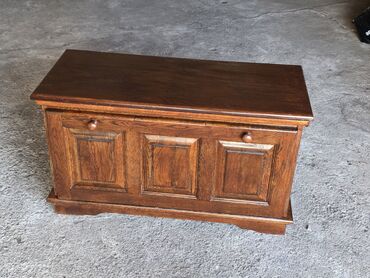 Komode: Drvena komoda/ormarić za dnevnu sobu ili hodnik - Materijal: puno — 3