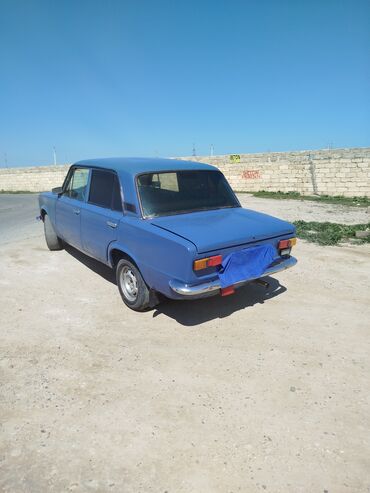 VAZ (LADA): VAZ 2101 “Jiquli” sedan, mavi rəng. - Kuzov: 4 qapılı, xrom ön və arxa — 2