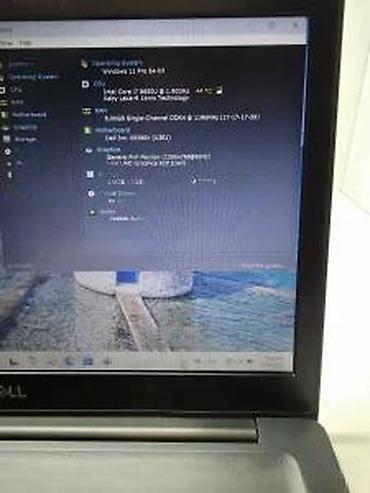 Dell: Dell Latitude 8GB SSD Kamera HDMI Proc I7 Baterija Nova. > > — 16