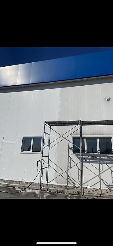 Фасадные работы: Профессиональная мойка фасадов зданий - Очистка фасадов АЗС, складов — 2