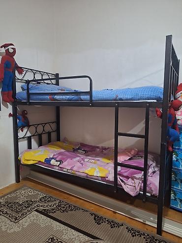 киндер осд в баку: Metaldan iki mərtəbəli çarpayı satılır. - Material: möhkəm metal — 1