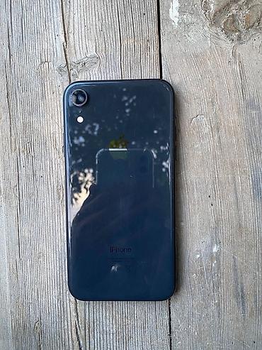 iphone xz: IPhone Xr, Б/у, 64 ГБ, Черный, Чехол, 75 % — 2