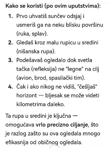 podvodni detektor: Vojno signalno ogledalo za hitne situacije – Mark 3, Type II — 2