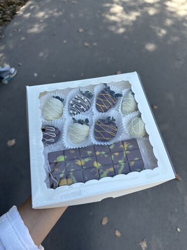 Готовые блюда, кулинария: Дубайский Шоколад, клубника в шоколаде Невероятно вкусный.В — 25