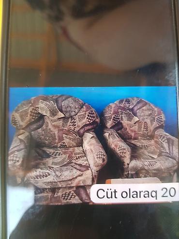 ag mebel destleri: Məhsul: 2 ədəd rahat kreslo və vitrinli TV/stend dolabı dəsti - — 1