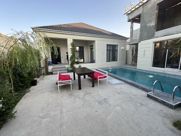 Bağ evlərinin kirayəsi: 120 kv. m, 4 otaqlı, Hovuzlu, İşıq, Artezian quyusu, Telefon — 5