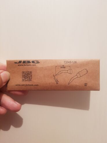 кузнечный накавалный: Жало для паяльной станции JBC C245126 - Серия: C245 (картриджное жало