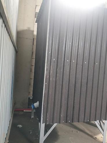 wc: Metalkarkaslı mobil sanitar qovşaq (WC kabinəsi) - Korpus: dalğalı — 3
