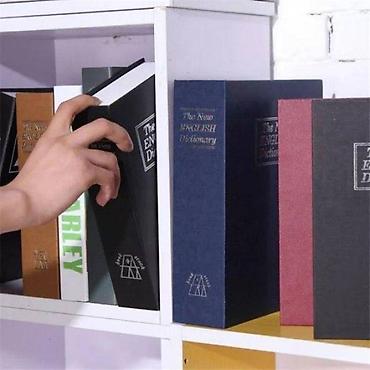 dupla stega: Pametni sef u obliku knjige NOVO. Opis proizvoda: Sef je napravljen od — 4