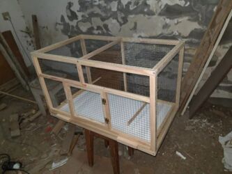 Qəfəslər: Teze yixilma muxtelif olculerde qefesler.alti surmeli.ferqli cewid — 7