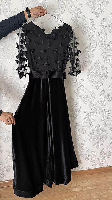 Qadın geyimləri: Qara libas, ziyafət paltarı 1 dəfə geyinilib. Ölçü 38. ELAY fashion — 3