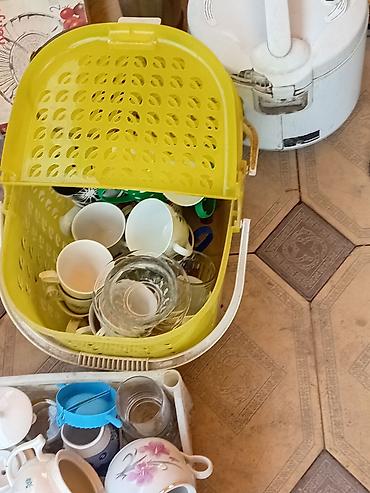 посуды для кухни: Большой набор посуды и кухонной утвари (разнородная коллекция) — 4
