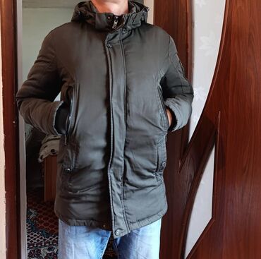 женские зимние куртки: Куртка 4XL (EU 48), цвет - Зеленый