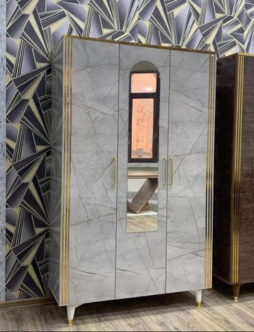Dolablar: Yeni, Açılan, 3 qapılı Düz dolab, Qarderob, paltar dolabı, Azərbaycan — 10