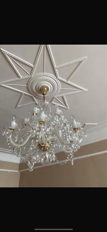 Çilçıraqlar: Çılçıraq, 8 lampa, Xrustal — 2