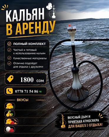 Аренда кальяна с доставкой по Бишкеку Полный комплект «под ключ» на