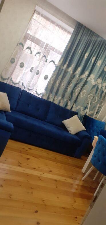 Диваны: Угловой диван, Б/у, Раскладной, С подъемным механизмом, Ткань