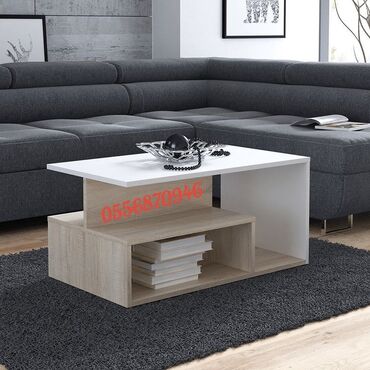 Masalar: Jurnal masası, Yeni, Açılmayan, Laminat, Dördbucaq masa — 2