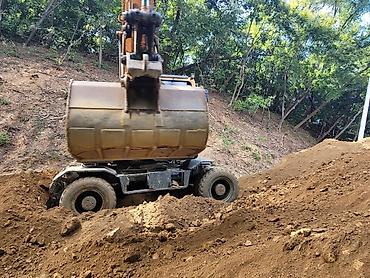 Услуги экскаватора: Экскаватор | Траншеи, Котлованы, Канализация, септик — 15