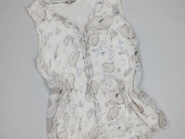 bluzki basic z dekoltem v: Women's blouse, size M (EU 38)