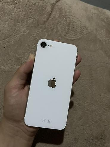 i̇phone barter: IPhone SE 2020, 64 GB, Ağ, Barmaq izi — 1