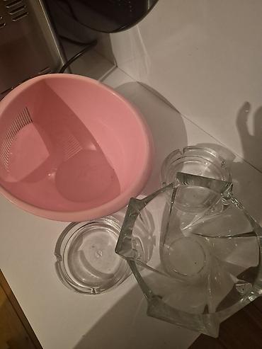 Mətbəx üçün qarışıq dəst - 1 ədəd böyük plastik çanaq (çəhrayı