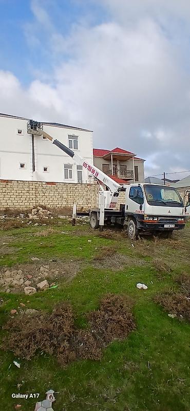 kamera video: Avtokran səbətli yüksəldici kirayəsi – Mitsubishi şassi üzərində — 5
