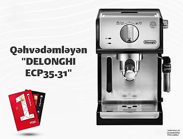 coffe aparati: Qəhvə aparatı "DELONGHI ECP35.31"Qehvebishiren-DELONGHI ECP35.31 Qəhvə — 1