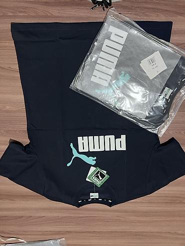 футболки everlast: Футболки брендов PUMA и U.S. Polo Assn. - PUMA: темно‑синяя футболка — 1