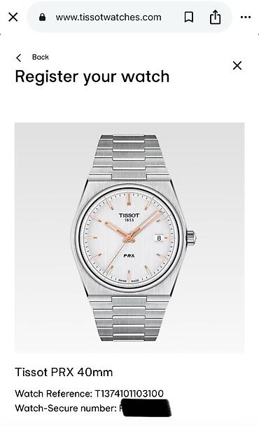 Классические часы: Tissot PRX 40мм (Новые. Оригинал 200%, из США, полный комплект коробка — 13