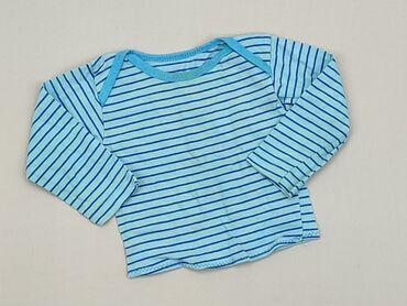 sweterek błękitny: Sweatshirt, Newborn baby, condition - Good